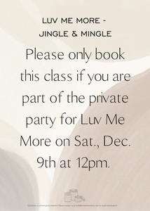 Luv Me More - Jingle & Mingle
